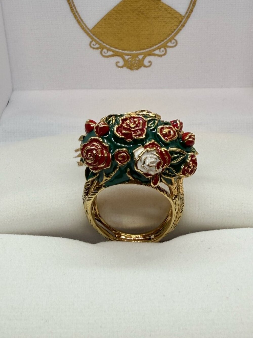 Rocklove Disney Alice in Wonderland Painting the Roses Red Ring 7